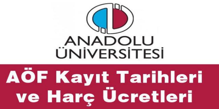 2019 – 2020 Açıköğretim Harç Ücretleri